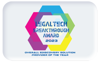 Legaltech Breakthrough 2023 Award Winner