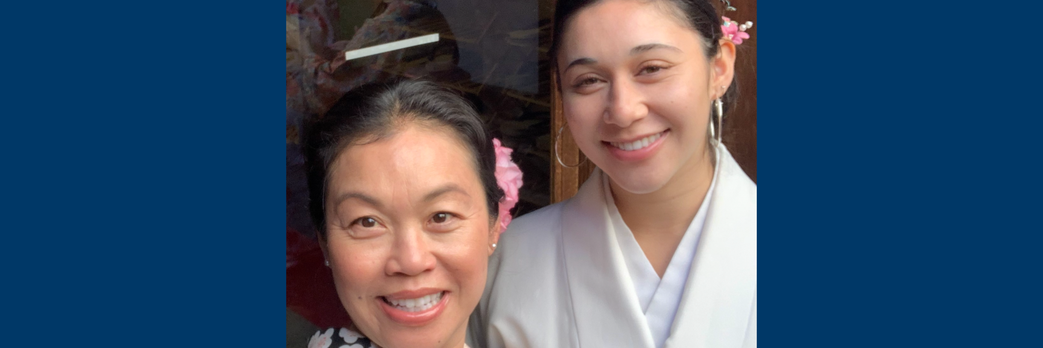 Sue Fong and daughter