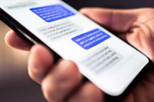 Text Messages on Cell Phone